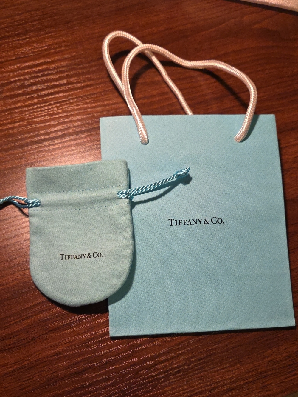 Tiffany & Co. Velvet Pouch And Bag Jewelry Gift Package
